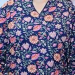 Floral Navy