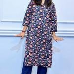 Floral Navy
