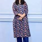 Floral Navy