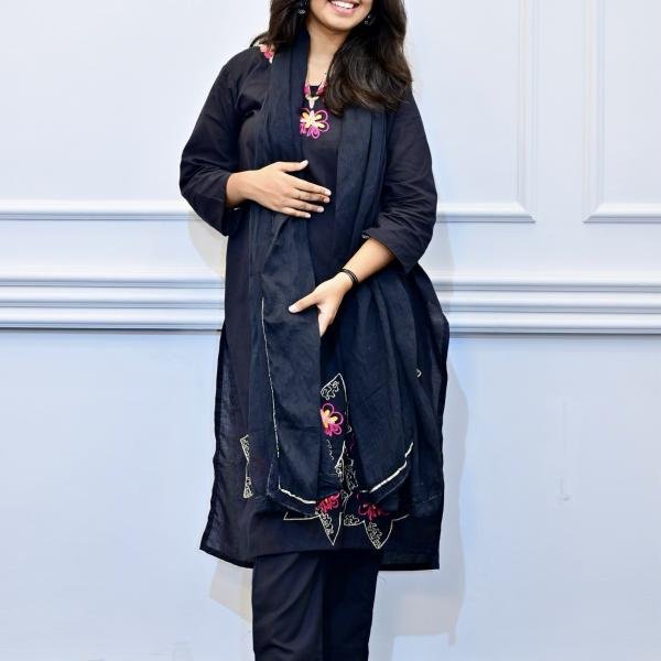 Floral Black