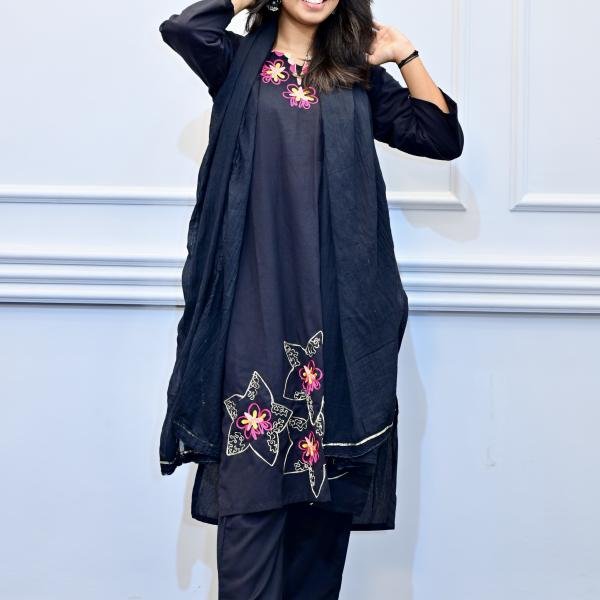 Floral Black