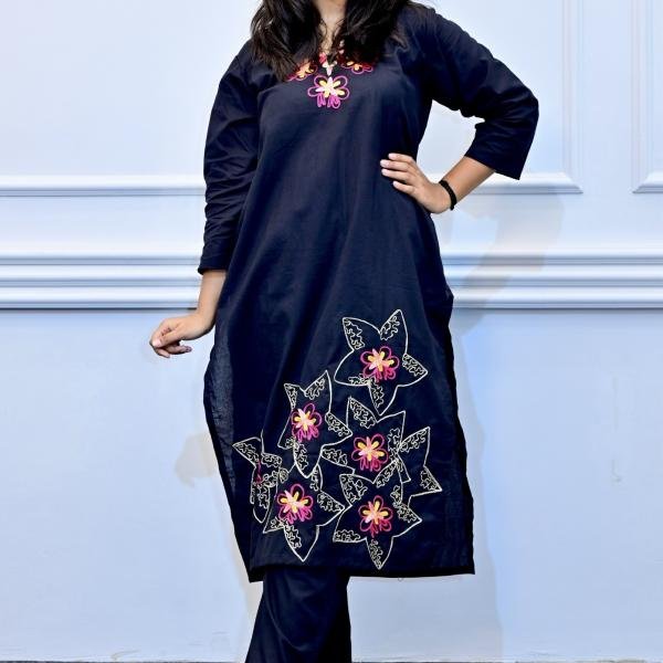 Floral Black