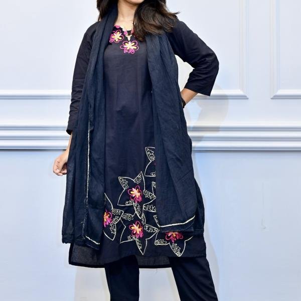 Floral Black