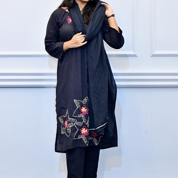 Floral Black