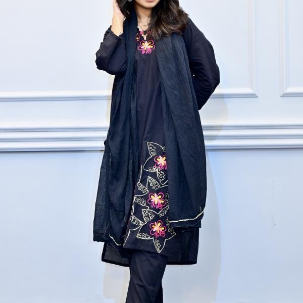 Black Floral