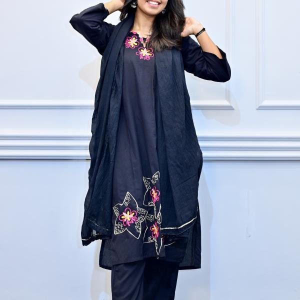 Floral Black