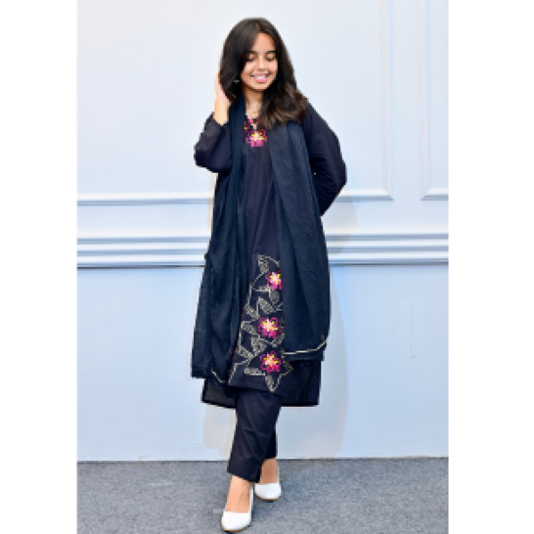Floral Black