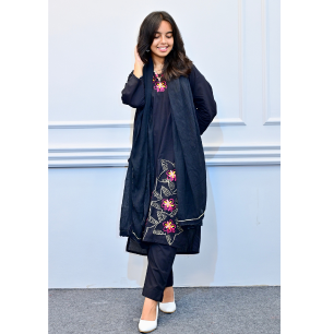 Floral Black